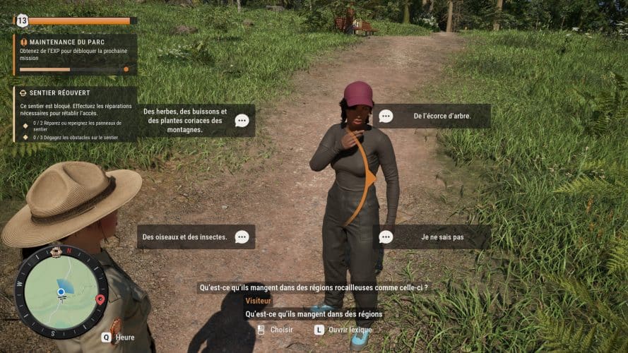 Rangers path national park simulator avis 12 14