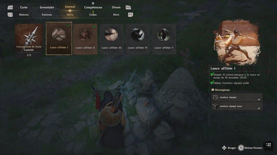 Image d\'illustration pour l\'article : Où trouver tous les artéfacts abyssaux des défis de la Lance affûtée – Crimson Desert