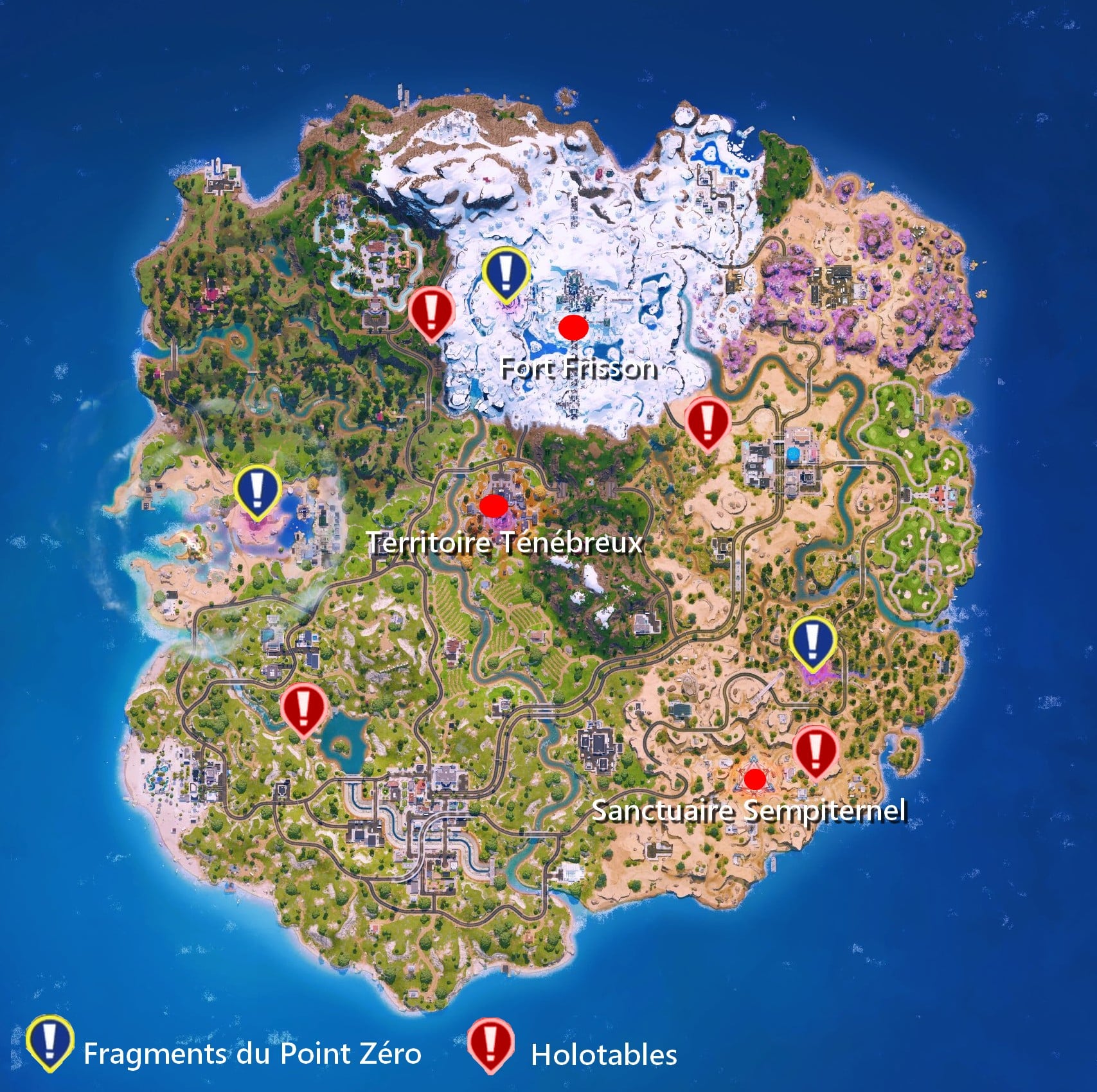 Fortnite carte chapitre 7 saison 2 guide semaine 1 4 Fortnite carte chapitre 7 saison 2 guide semaine 1 4