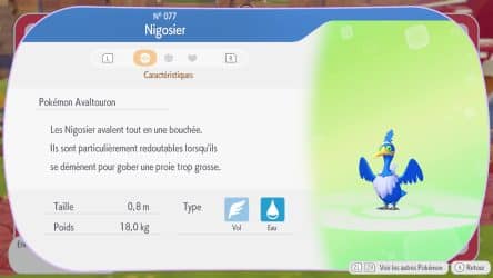 Image d'illustration pour l'article : Nigosier - Pokémon Pokopia