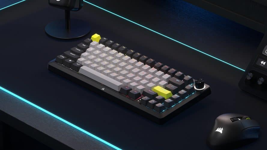 Image d\'illustration pour l\'article : Test Corsair Makr Pro 75 – Un clavier Hall Effect premium qui réussit presque tout