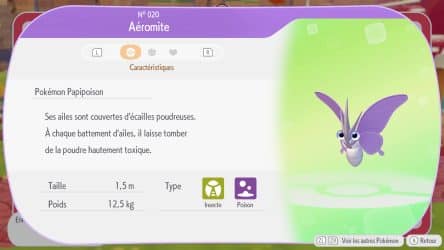 Image d'illustration pour l'article : Aéromite - Pokémon Pokopia