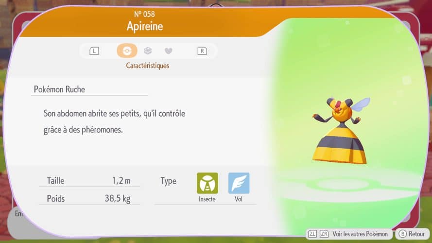 Image d\'illustration pour l\'article : Apireine – Pokémon Pokopia