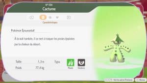 Image d'illustration pour l'article : Cacturne – Pokémon Pokopia