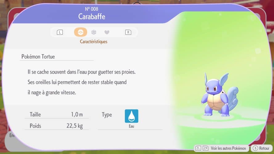 Image d\'illustration pour l\'article : Carabaffe – Pokémon Pokopia