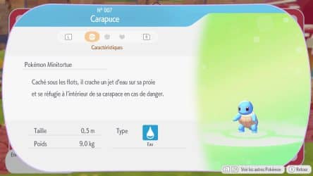 Image d'illustration pour l'article : Carapuce - Pokémon Pokopia