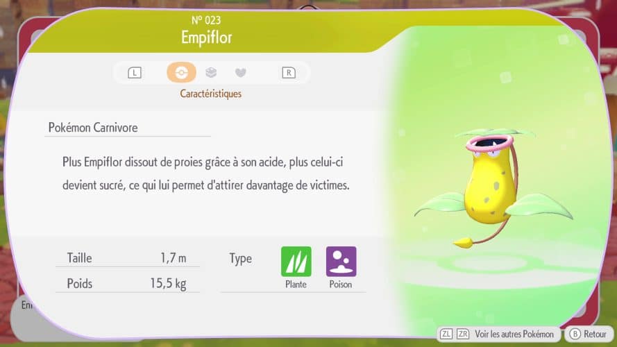 Image d\'illustration pour l\'article : Empiflor – Pokémon Pokopia