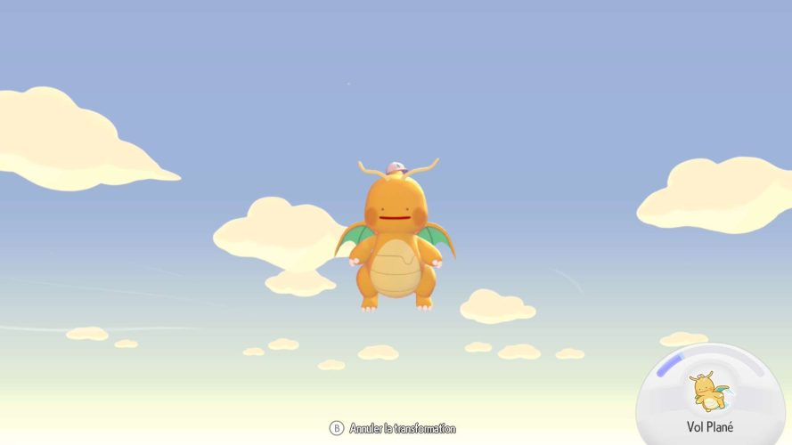 Image d\'illustration pour l\'article : Comment se transformer en Dracolosse et obtenir la capacité Vol Plané – Pokémon Pokopia