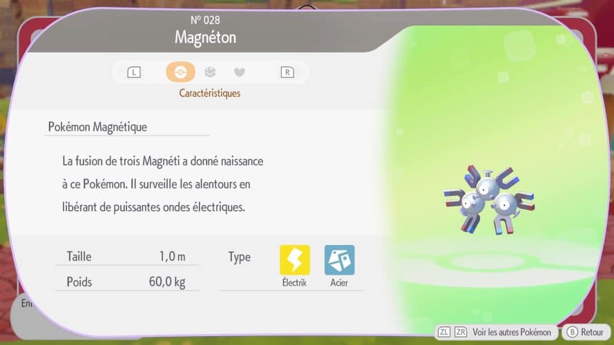 Image d\'illustration pour l\'article : Magnéton – Pokémon Pokopia