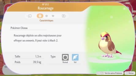 Image d'illustration pour l'article : Roucarnage - Pokémon Pokopia
