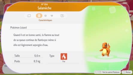 Image d'illustration pour l'article : Salamèche - Pokémon Pokopia