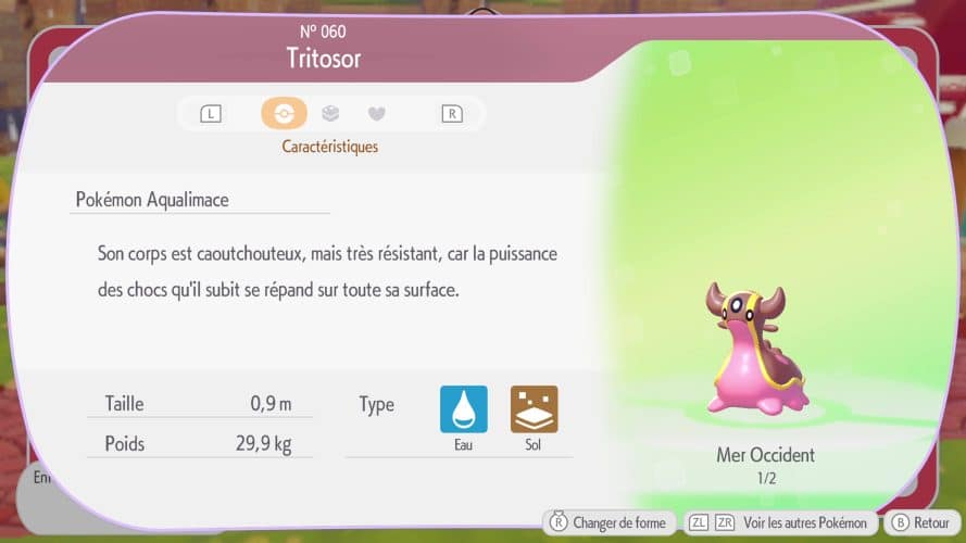 Image d\'illustration pour l\'article : Tritosor – Pokémon Pokopia