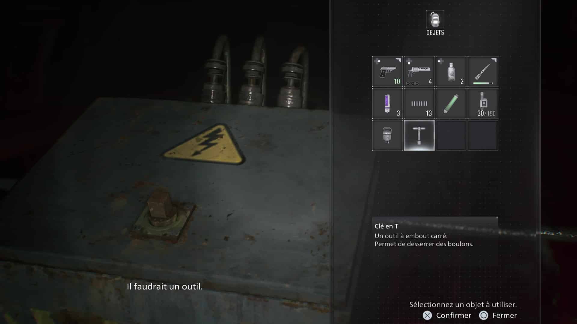 Resident evil requiem enigme connecteur 31 32 Resident evil requiem enigme connecteur 31 32