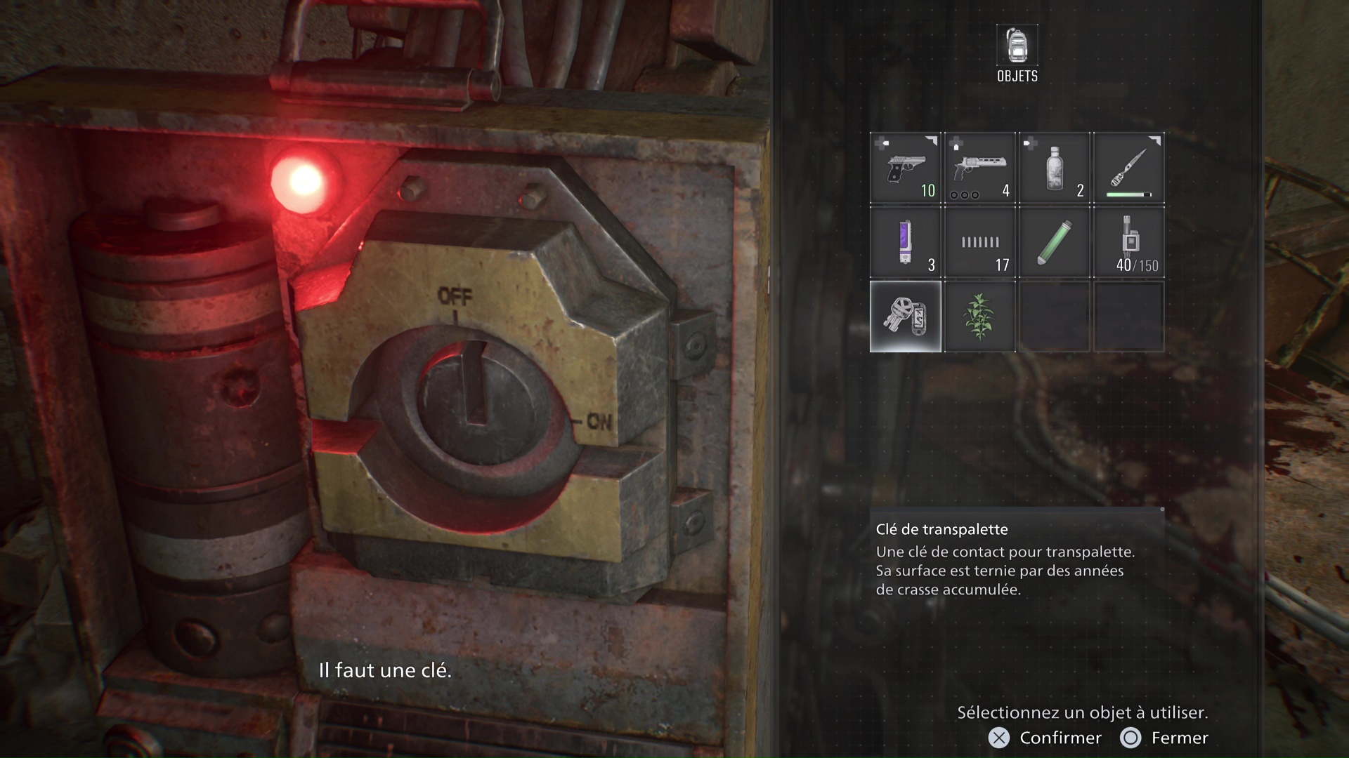 Resident evil requiem enigme connecteur 42 40 Resident evil requiem enigme connecteur 42 40