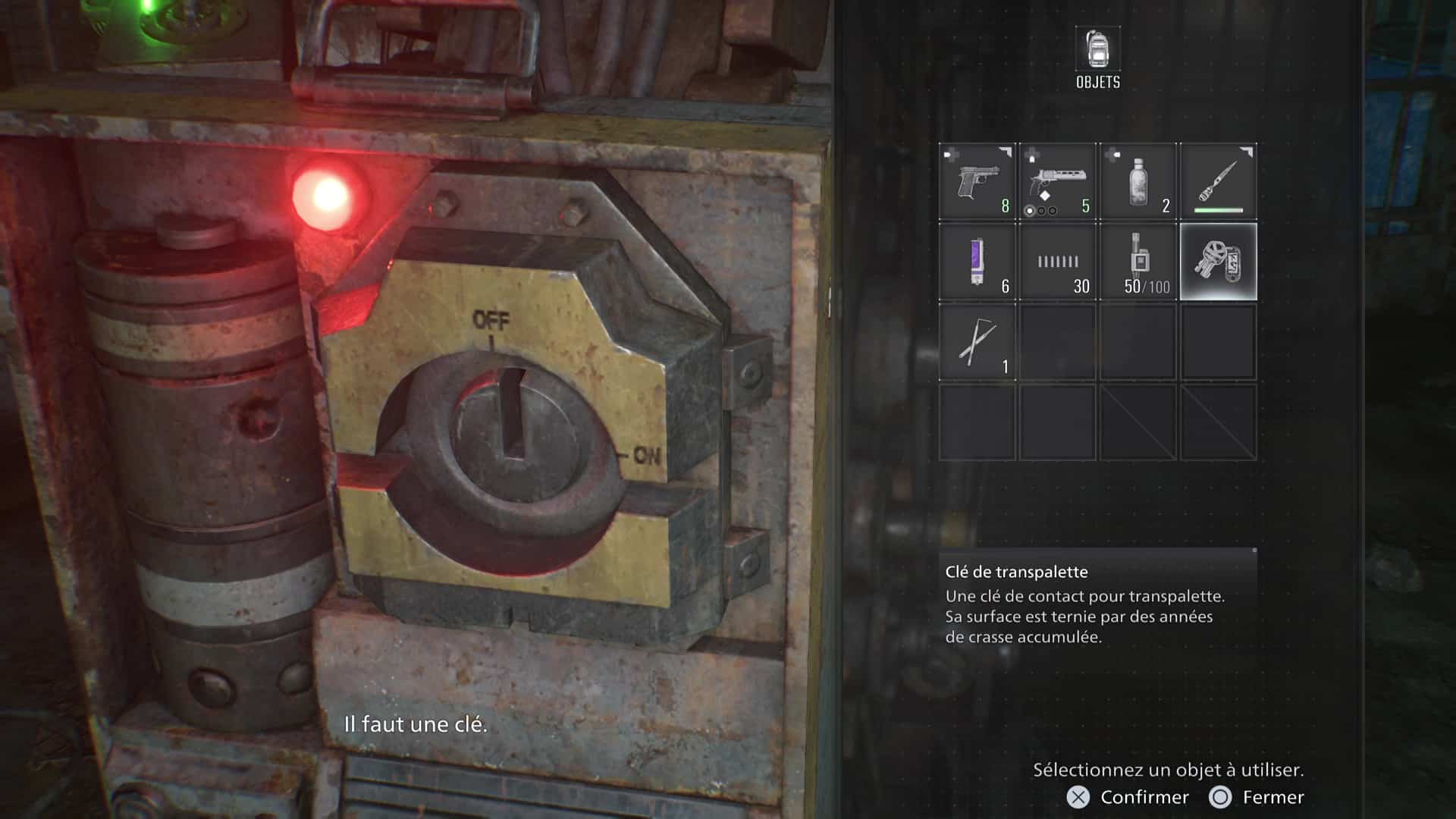 Resident evil requiem enigme connecteur 50 48 Resident evil requiem enigme connecteur 50 48