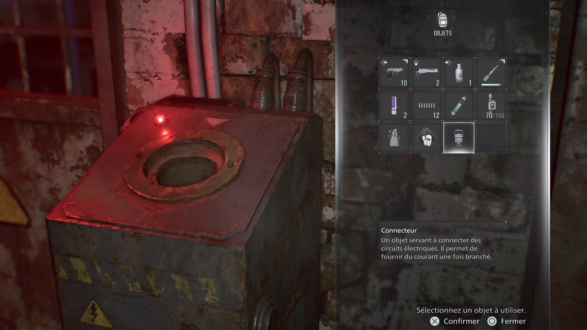 Resident evil requiem enigme connecteur 9 9 Resident evil requiem enigme connecteur 9 9