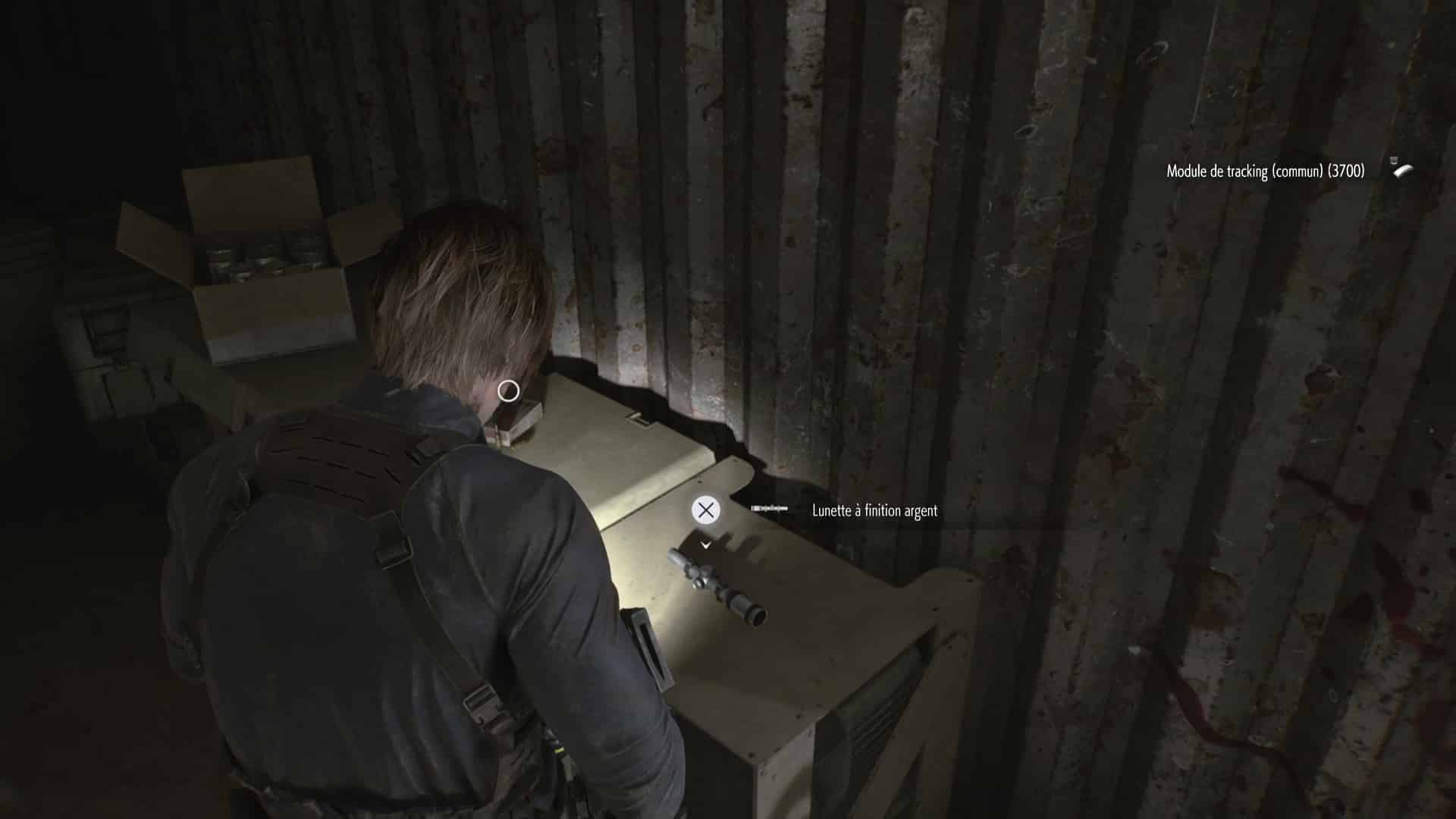 Resident evil requiem lunette finition argent 4 38 Resident evil requiem lunette finition argent 4 38