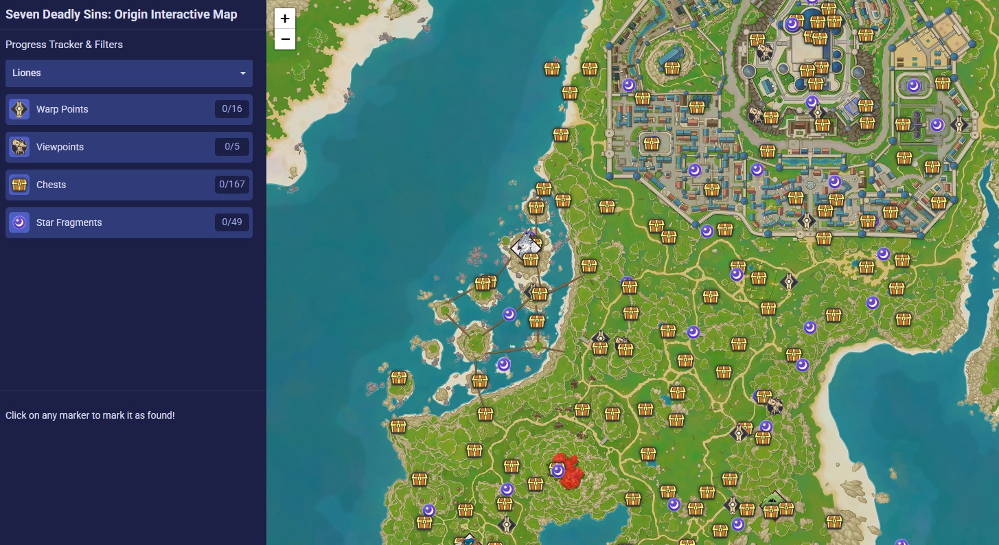 Seven deadly sins interactive map 1