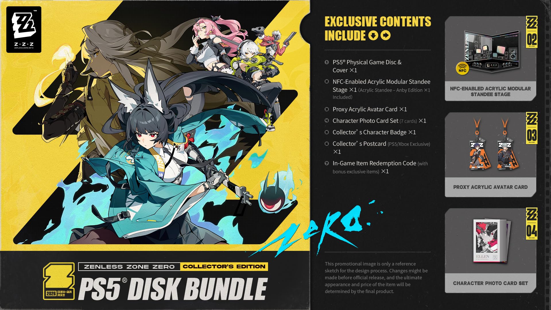 Zenless zone zero edition physique 12