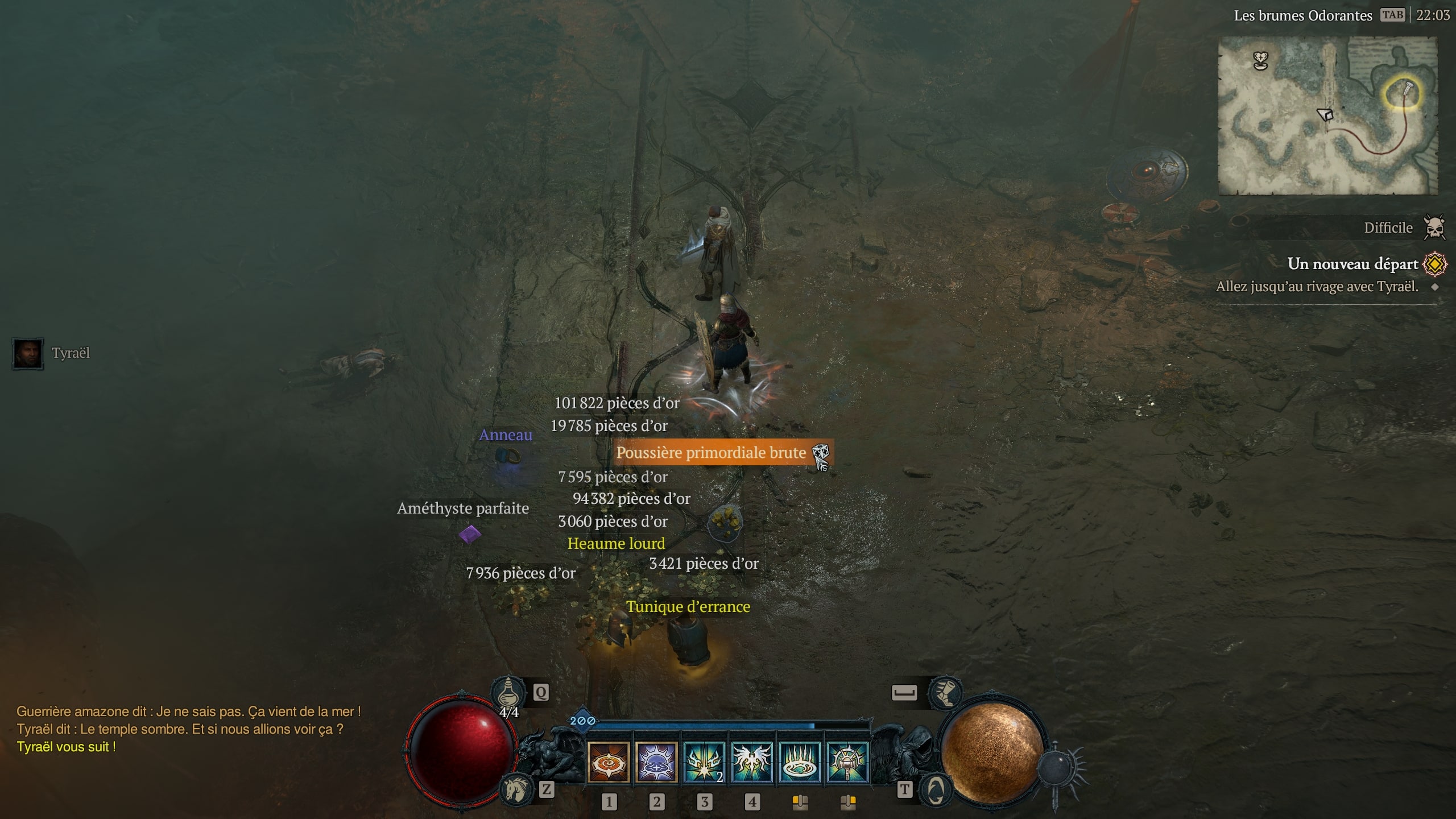 Comment obtenir de la poussière primordiale dans diablo 4