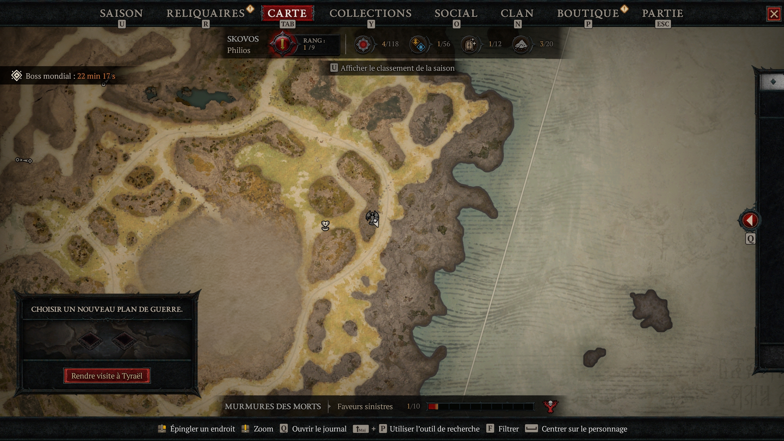 Les chroniques de la création de philios des falaises de l'orient dans diablo 4