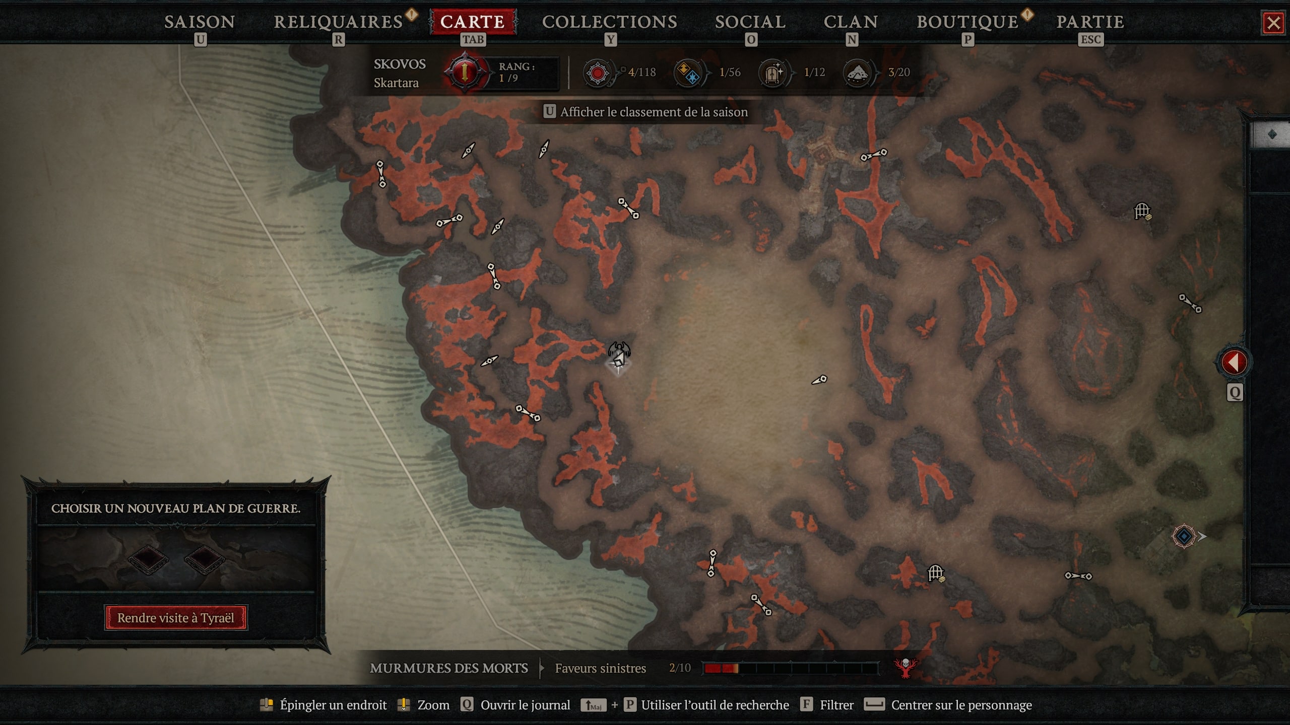 Les chroniques de la création de skartara le versant étouffant dans diablo 4