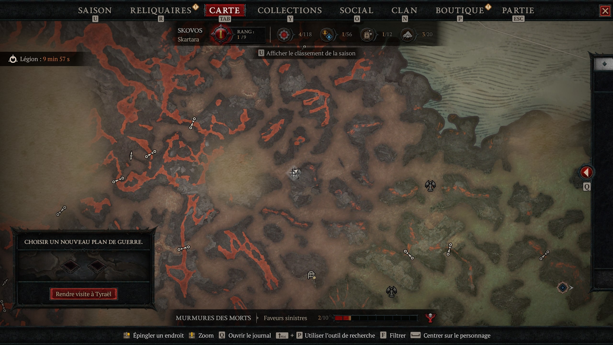 Les chroniques de la création de skartara le versant est du mont hefaetrus dans diablo 4