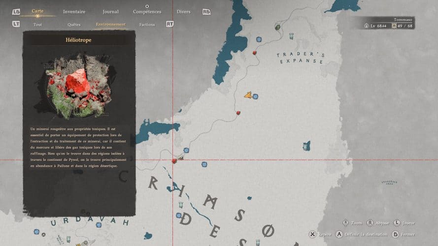 Image d\'illustration pour l\'article : Où trouver de l&rsquo;Héliotrope – Crimson Desert