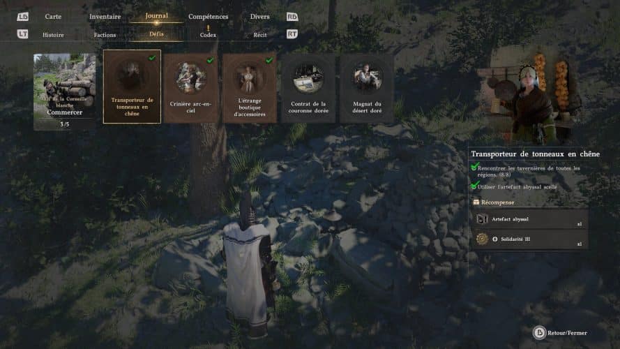 Image d\'illustration pour l\'article : Où trouver tous les artéfacts abyssaux des défis Commercer – Crimson Desert