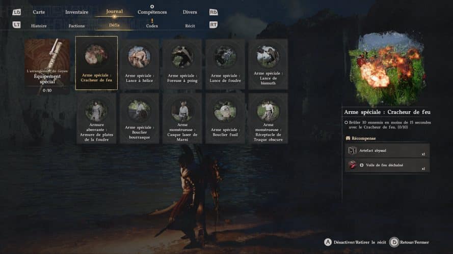 Image d\'illustration pour l\'article : Où trouver tous les artéfacts abyssaux des défis de l&rsquo;Equipement spécial – Crimson Desert