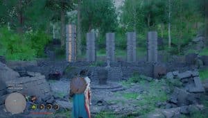 Image d'illustration pour l'article : Comment résoudre l&rsquo;énigme des Ruines de la colline de la Forêt vespérale – Crimson Desert