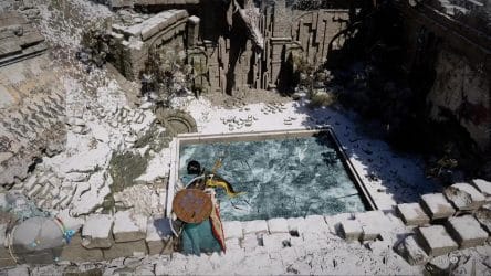 Image d'illustration pour l'article : Comment résoudre l'énigme des Ruines de givre de la Montagne aux Cinq doigts - Crimson Desert