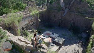 Image d'illustration pour l'article : Comment résoudre l&rsquo;énigme des Ruines de tête de dragon du Bassin de Fondebrume – Crimson Desert