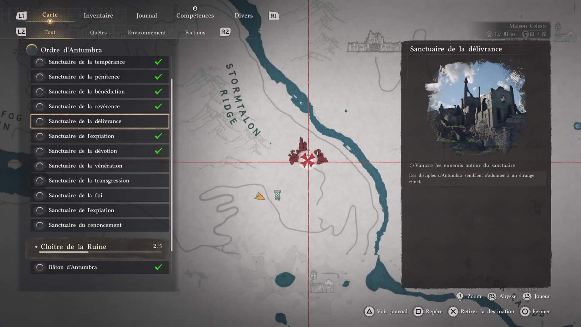 Crimson desert sanctuaire de la delivrance 1 2 Crimson desert sanctuaire de la delivrance 1 2