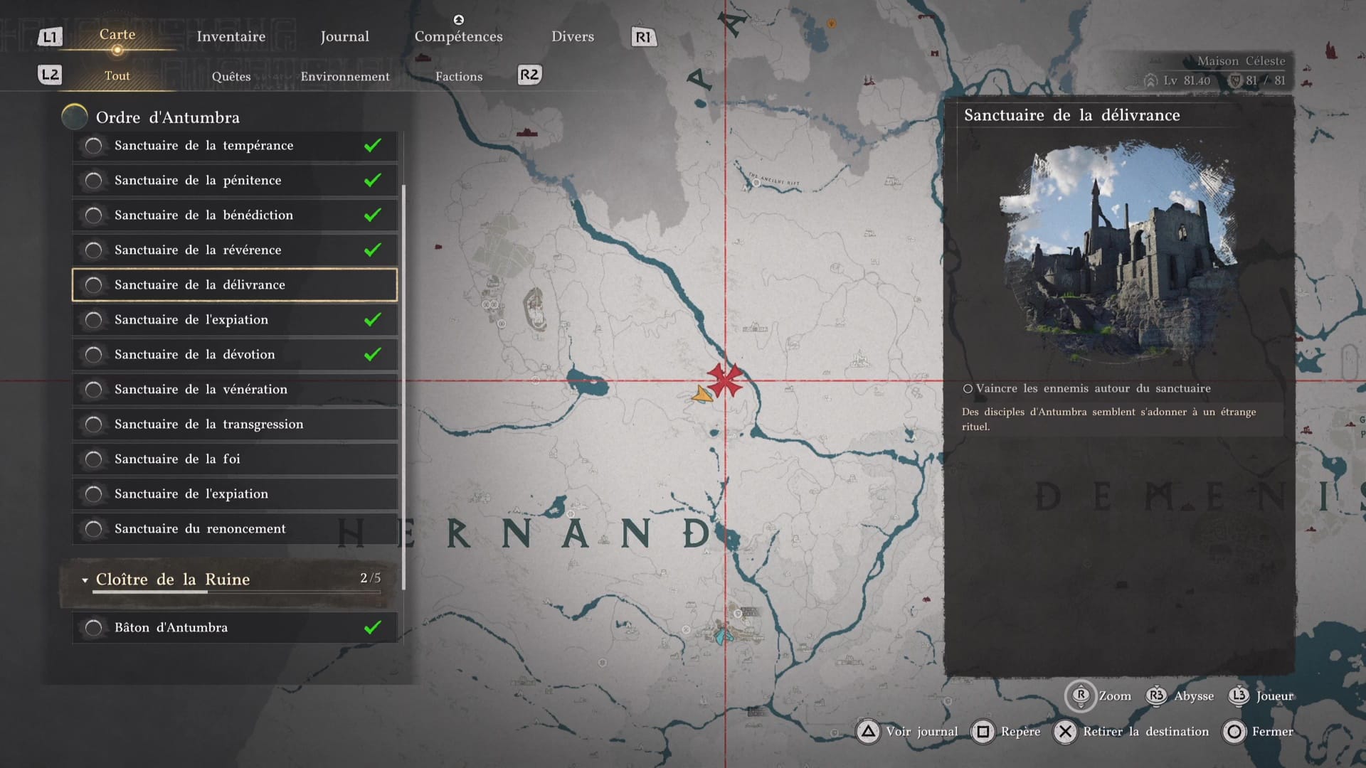 Crimson desert sanctuaire de la delivrance 2 1 Crimson desert sanctuaire de la delivrance 2 1