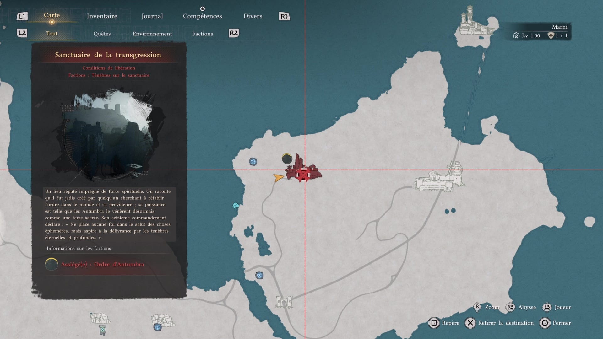 Crimson desert sanctuaire de la transgression 2 2 Crimson desert sanctuaire de la transgression 2 2