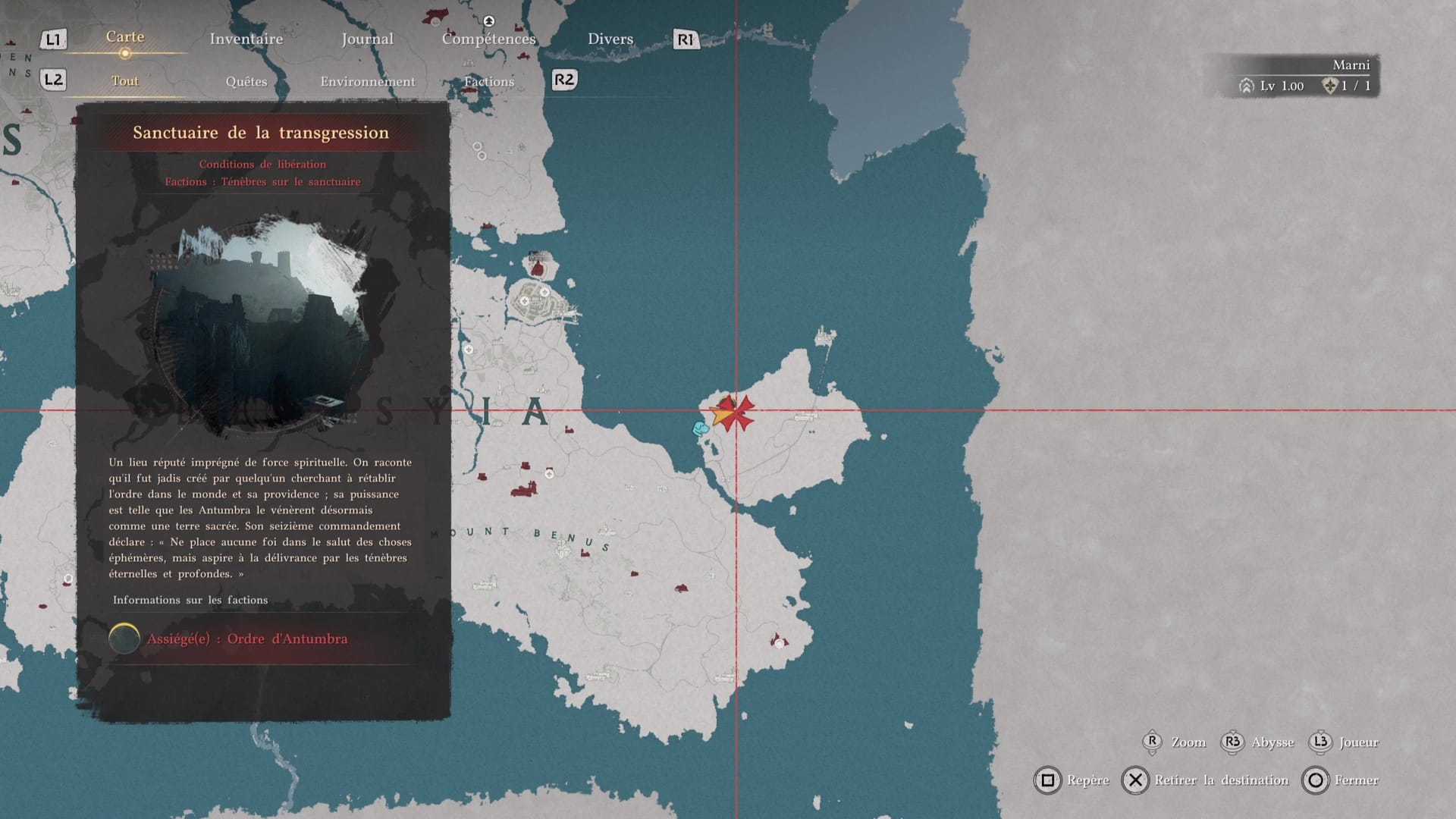 Crimson desert sanctuaire de la transgression 3 1 Crimson desert sanctuaire de la transgression 3 1