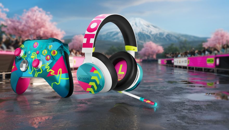 Image d\'illustration pour l\'article : Xbox dévoile une manette et un casque aux couleurs très vives de Forza Horizon 6