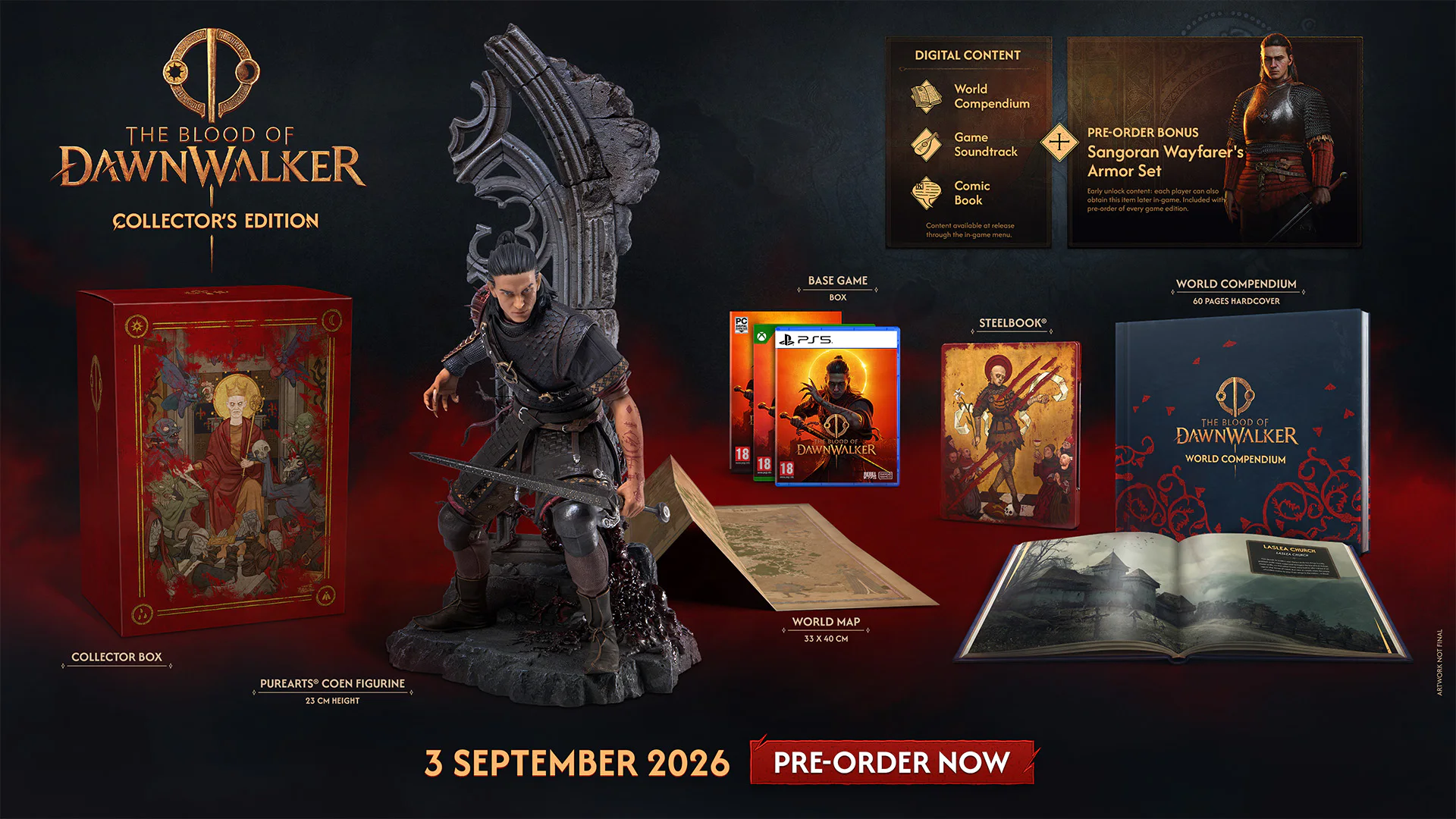 The blood of dawnwalker edition collector 3