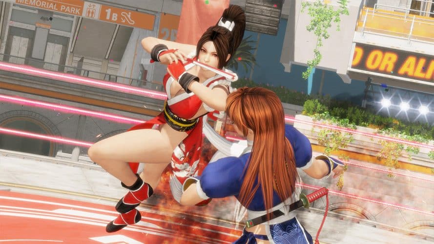 Image d\'illustration pour l\'article : Mai Shiranui et Kula Diamond de KOF XIV reviennent dans Dead or Alive 6: Last Round, mais en tant que DLC