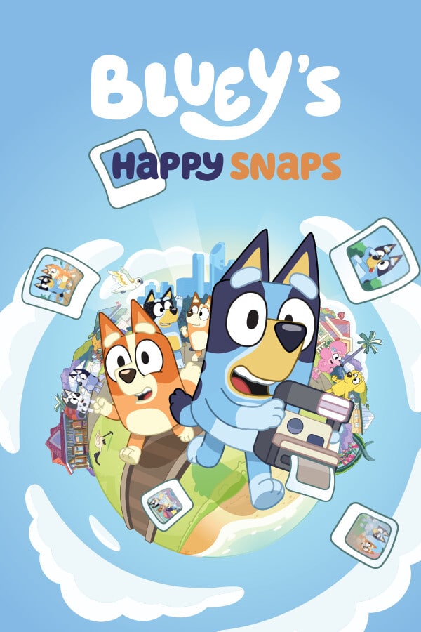 Jaquette de Bluey’s Happy Snaps