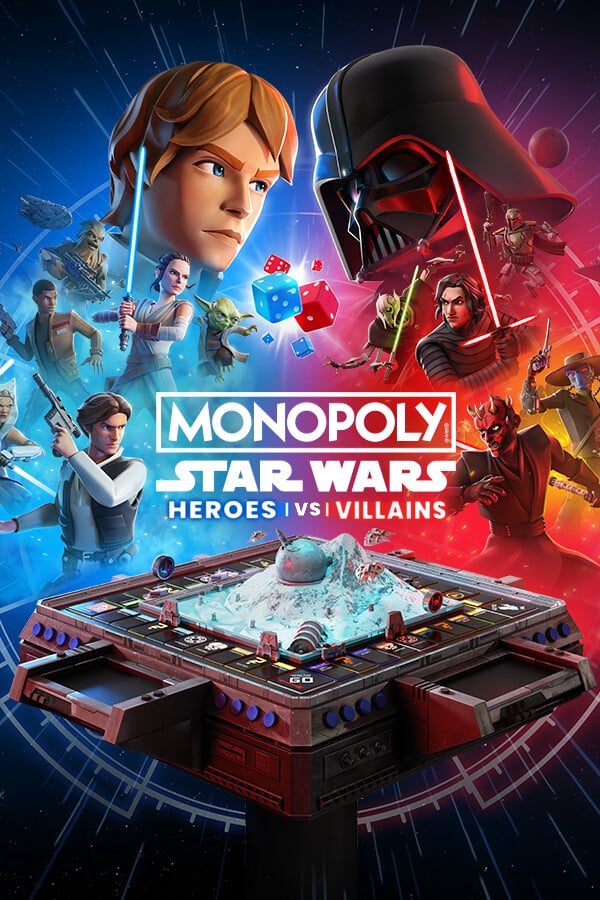 Jaquette de Monopoly: Star Wars Heroes vs. Villains