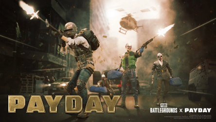 PUBG x PAYDAY : Le jour de paie arrive dans le Battle Royale à succès de Krafton