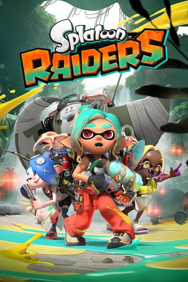 Jaquette de Splatoon Raiders