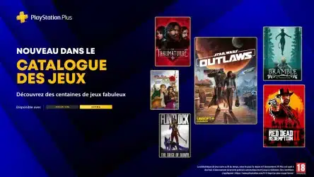 PlayStation Plus Extra/Premium : Voici la liste des jeux en mai avec Star Wars Outlaws et Red Dead Redemption 2
