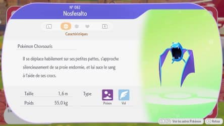 Image d'illustration pour l'article : Nosferalto - Pokémon Pokopia