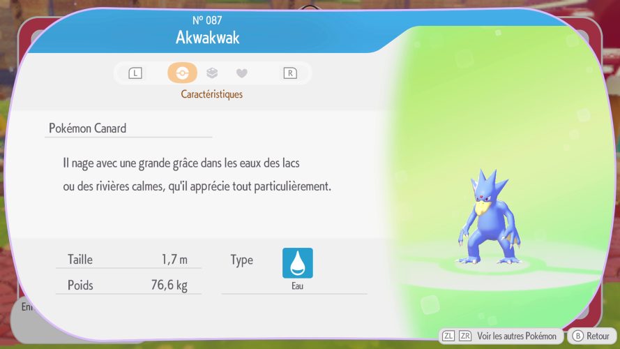 Image d\'illustration pour l\'article : Akwakwak – Pokémon Pokopia