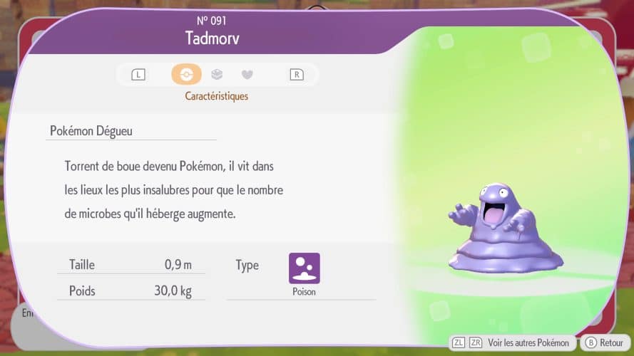 Image d\'illustration pour l\'article : Tadmorv – Pokémon Pokopia