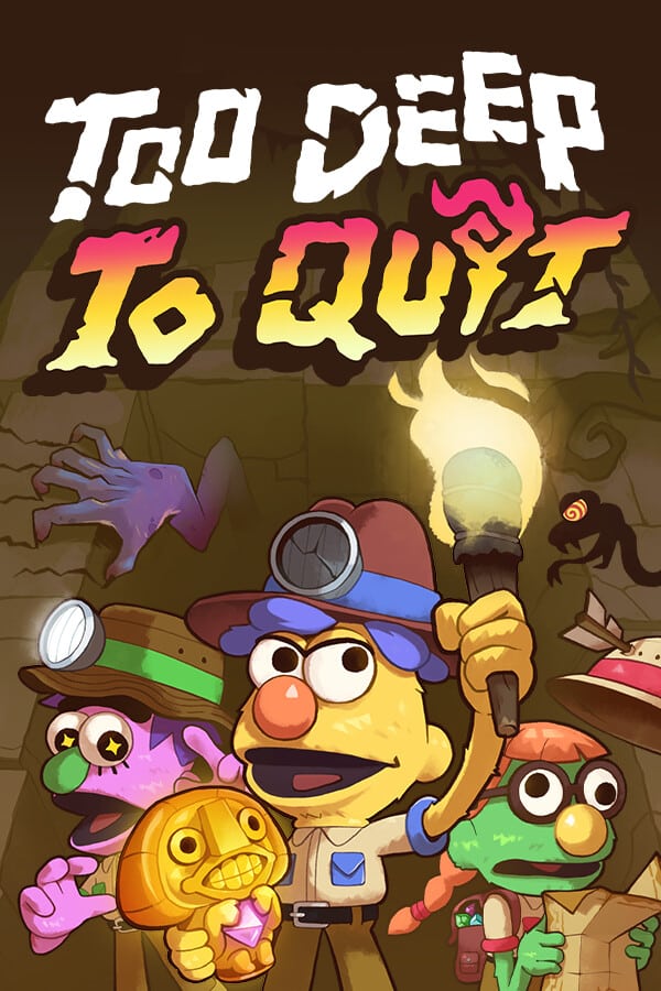 Jaquette de Too Deep To Quit