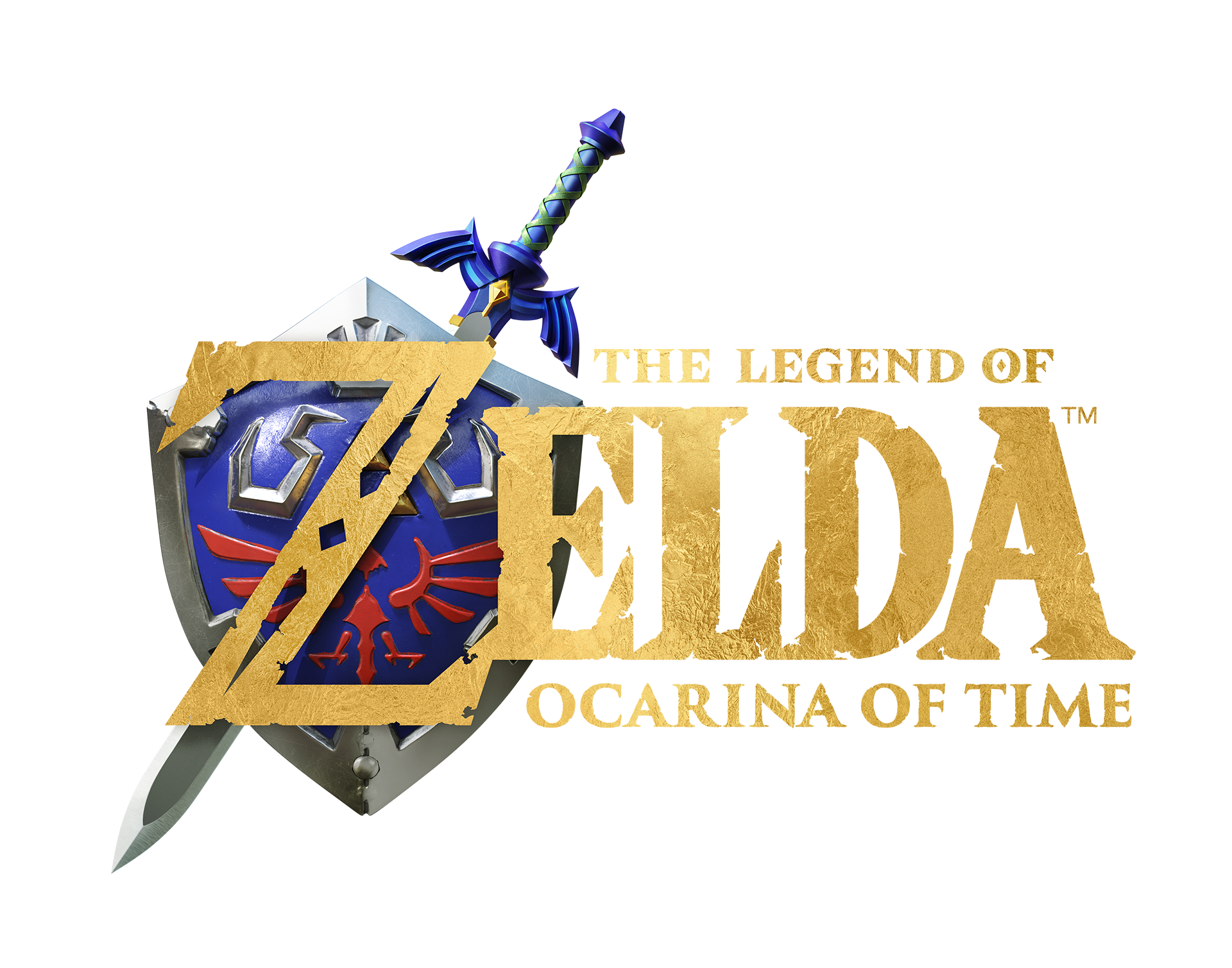 Thelegendofzeldaocarinaoftime game logo 1
